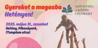 Gyereket a magasba Hetényen!